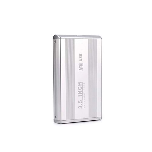 Hytech HY-HDC33 3.5'' Usb 3.0 Sata Harici Hdd Kutusu.Gümüş Renk