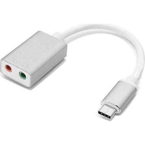 Hytech HY-USBC35 USB TYPC 3.1 İkili Ses Kablosu
