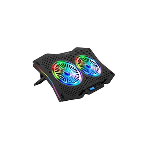 INCA INC-606TGS GMS ARRAX II 2X RGB FAN ,LCD CONTROL PANEL,7 KADEME 10”-18” GAMING NOTEBOOK SOĞUTUCU