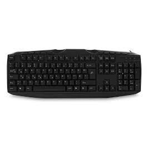Everest Kb-250f Siyah Usb Tamamen Türkçe F Multimedia Klavye