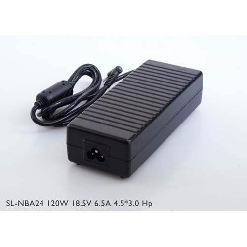 HP NOTEBOOK İNCE MAVİ İĞNELİ ADAPTÖR S-LINK SL-NBA24 120W 19.5V 6.15A 4.5*3.0
