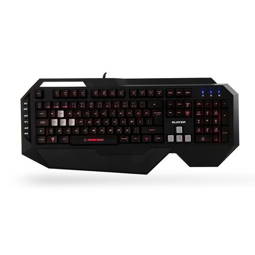 Everest Rampage SLAYER KB-R11 Siyah USB Tuş Aydınlatmalı Makrolu Q Gaming Klavye