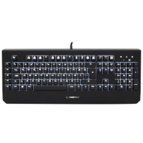 Rampage KB-R12 TURRET Siyah USB Beyaz Aydınlatmalı Makrolu Q Mekanik Gaming Klavye -