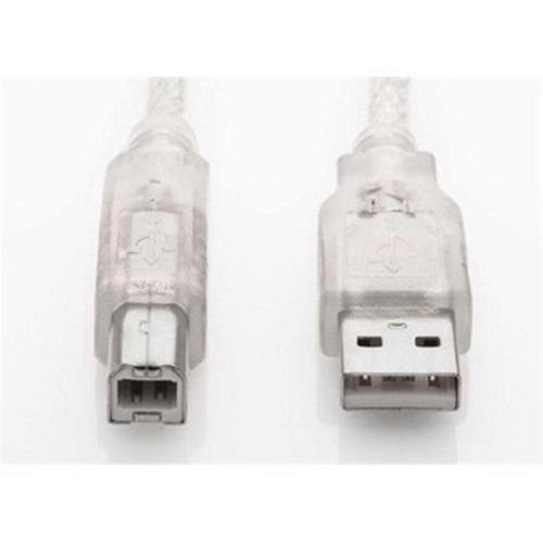 S-link SL-U2010 Usb2.0 10m Şeffaf Yazıcı Kablo