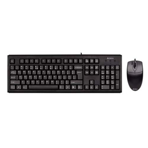 A4 TECH KM-72620D Q USB SİYAH SET