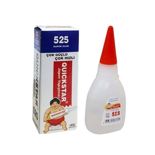 Quickstar 525 20Gr Çok Güçlü Japon Yapıştırıcı