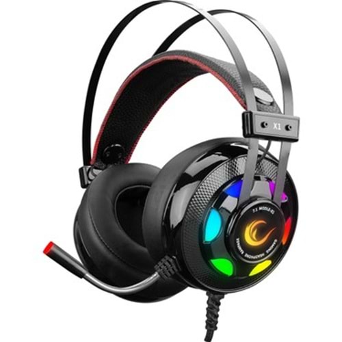 Rampage Miracle-X1 RGB 7.1 Surround Sound System Mikrofonlu Oyuncu Kulaklığı