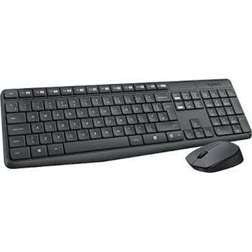 LOGITECH MK235 920-007925 Kablosuz Q TR Klavye Mouse Set