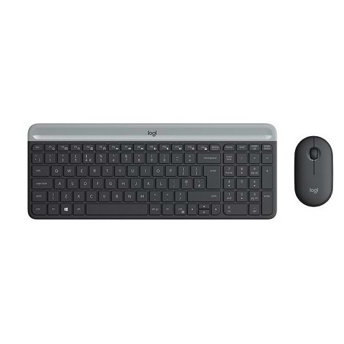 LOGITECH MK470 KABLOSUZ SET USB SİYAH