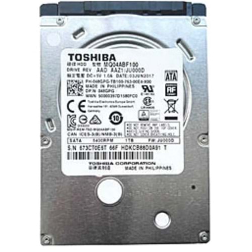 Toshiba MQ04ABF100 1TB 2.5'' 5400RPM 3.0Gb/s 128MB Harddisk