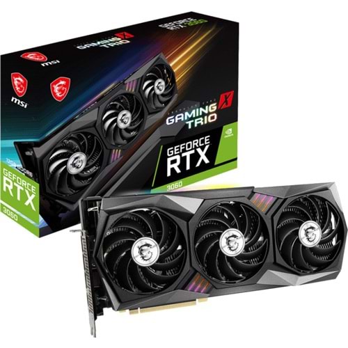 MSI RTX3060 GAMING X 12GB 192Bit GDDR6 LHR
