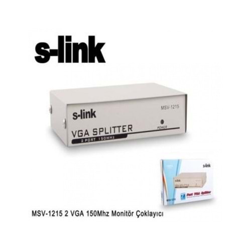 MSV-1215 2 Port VGA Çoklayıcı (Splitter)
