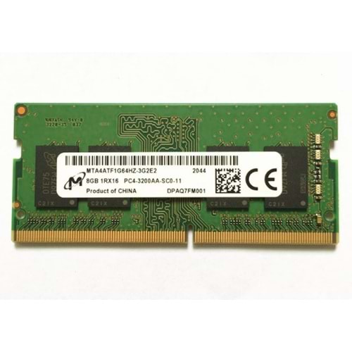 Micron 8GB 3200AA NOTEBOOK RAM-MTA4ATF1G64HZ-3G2E2