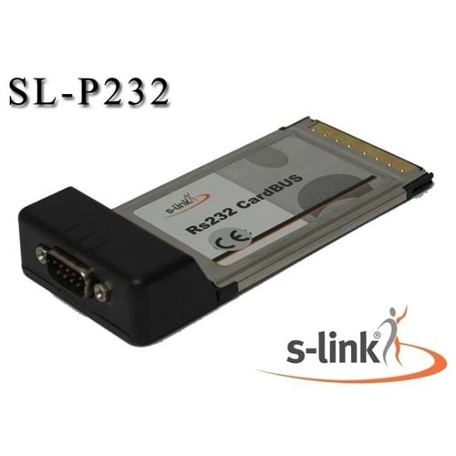 S-LINK SL-P232 PCMCIA RS-232 Çevirici Adaptör
