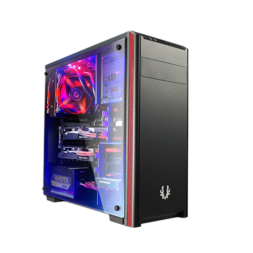 BitFenix NOVA TG 2*120mm Fan Siyah 2*Usb 3.0 Tempered Glass Oyuncu Kasası