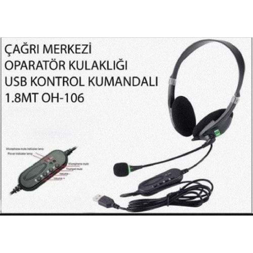 EFIX OH-106 7+1 USB KABLOLU KULAKLIK