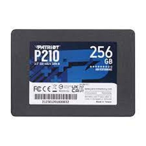 Patriot P210S256G25 P210 Series 256GB SSD SATA3.0 2.5 500MB/400MB Dahili SSD