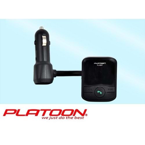 PL-9237 ARAÇ ŞARJLI BLUETOOTH FM TRANSMITTER SD/USB