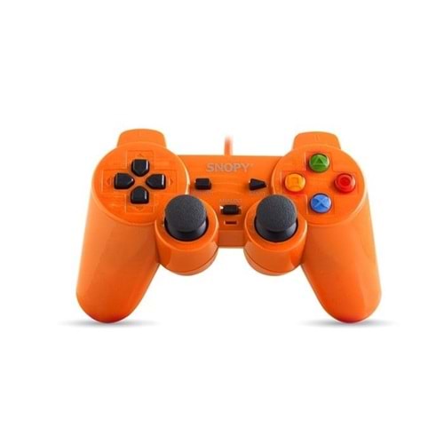 Snopy SG-302 Turuncu USB 1.8m Kablo Joypad