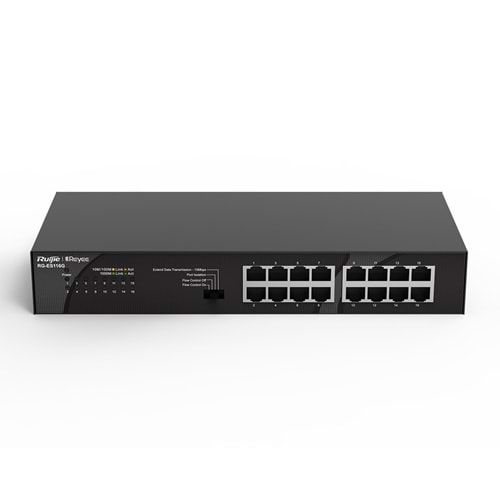 Reyee RG-ES08 8 Portlu, 10/100 Fast Ethernet, Tak Çalıştır Switch, Plastik Kasa
