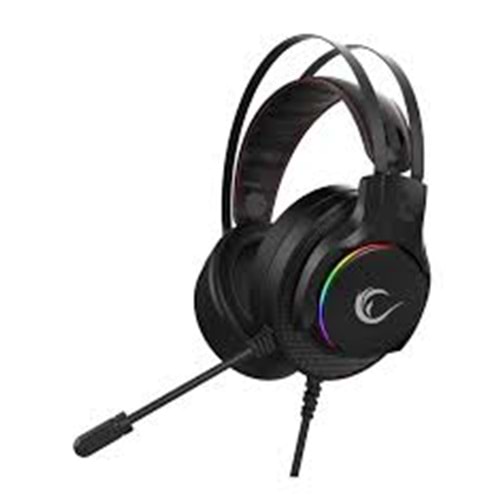 Rampage RG-X19 ULTIMATE PRO v2 Siyah 7.1 Surround Sound System RGB Ledli Mikrofonlu Oyuncu Kulaklığı
