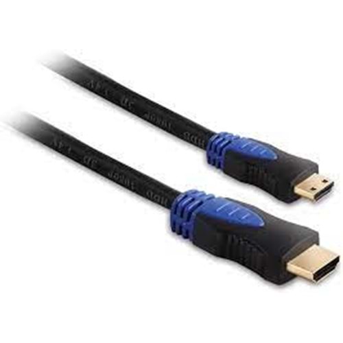 S-link SLX-825 HDMI TO Mini HDMI 1.5m Altın Uçlu 24K 1.4 Ver. 3D Kablo