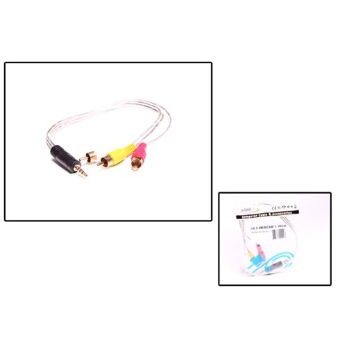S-link SL-DC353 DC3.5/F to DC3.5/M*3 Kablosu