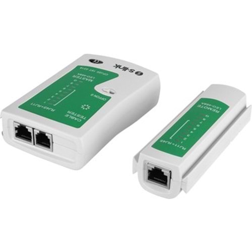 S-link SL-468 RJ-45,RJ-11 Lüks Kablo Test Cihazı