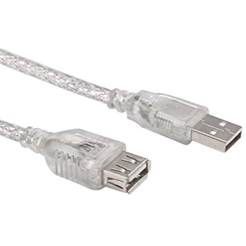 S-link SL-AF2003 Usb2.0 3m Şeffaf Uzatma Kablo