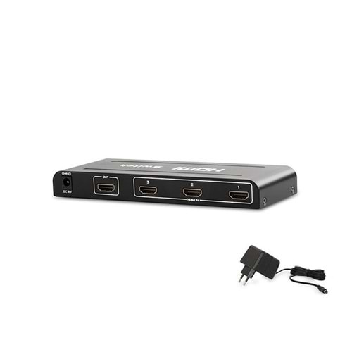S-Link SL-HSW63 HDMI 3Lü Metal Switch