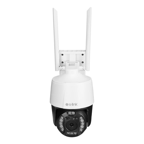 S-link SL-PTZ02 3MP 3.6 Lens PTZ Dome Hareket Algılamalı TF Card Dual Band
