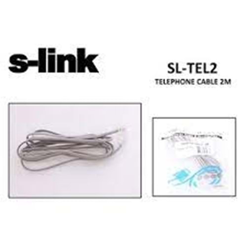 S-link SL-TEL2 2m Telefon Kablosu