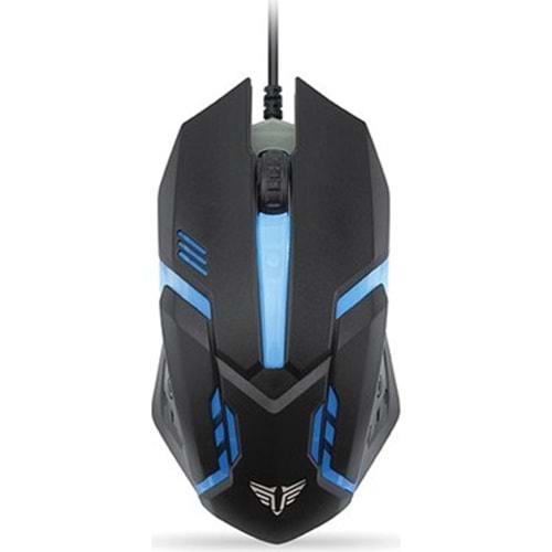 Everest SM-G62 Usb Siyah Işıklandırmalı Oyuncu Mouse