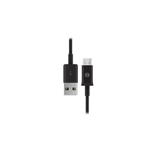 S-link SMG-140 1.3A Micro Usb Siyah Data + Şarj Kablosu