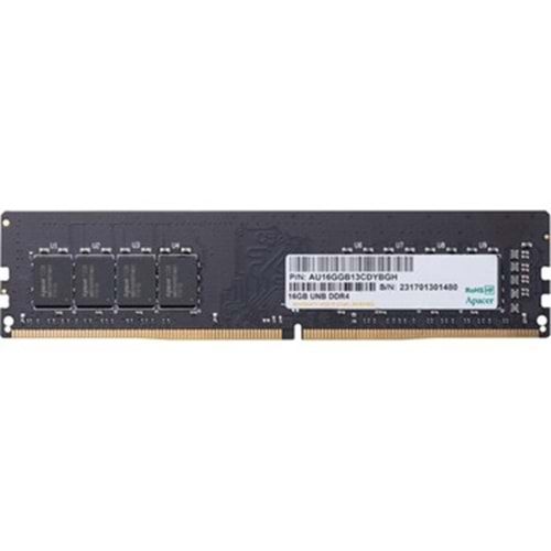 APACER 1X16GB 3200MHZ DDR4 16GB MASAÜSTÜ RAM