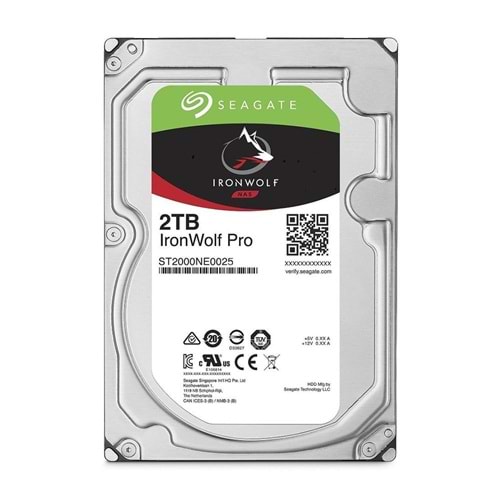 2TB SEAGATE IRONWOLF 128M E-NAS RV ST2000NE0025