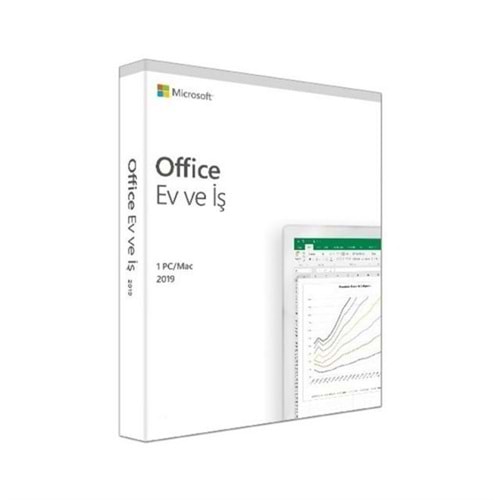 Microsoft T5D-03334 Office Ev ve İş 2019 Türkçe Pc veya Mac
