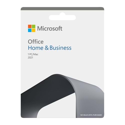 Microsoft Office 2021 Home Bussines 1 PC/MAC Türkçe Kutu T5D-03555