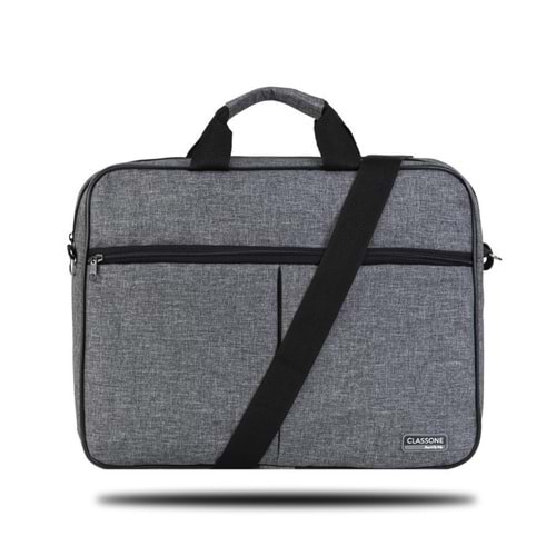 Classone BND304 Eko2 Serisi Laptop Notebook Çantası-15.6 inch Uyumlu-Gri
