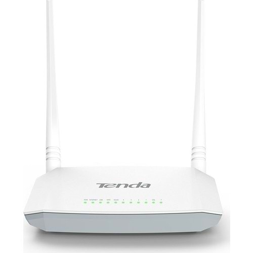 TENDA D301 4 PORT WiFi-N 300Mbps ADSL2+ MODEM+USB