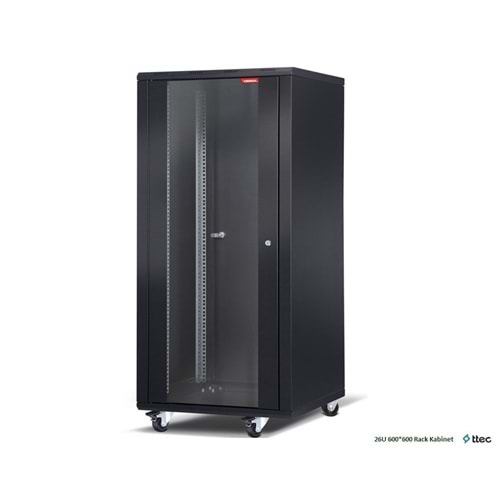 Ttec Business 19'' 26U 600x600 Kabinet Blueline - Formrack Kabinet Üretim Rohs Sertifikalı