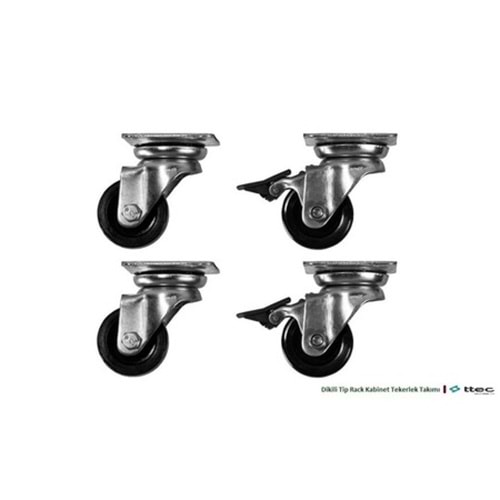 Ttech Kabin Tekerlek Grubu - Tekerlek Dikili tip Metal