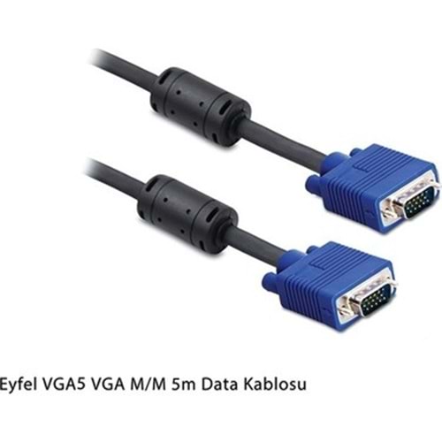 Eyfel VGA5 VGA M/M 5m Data Kablosu